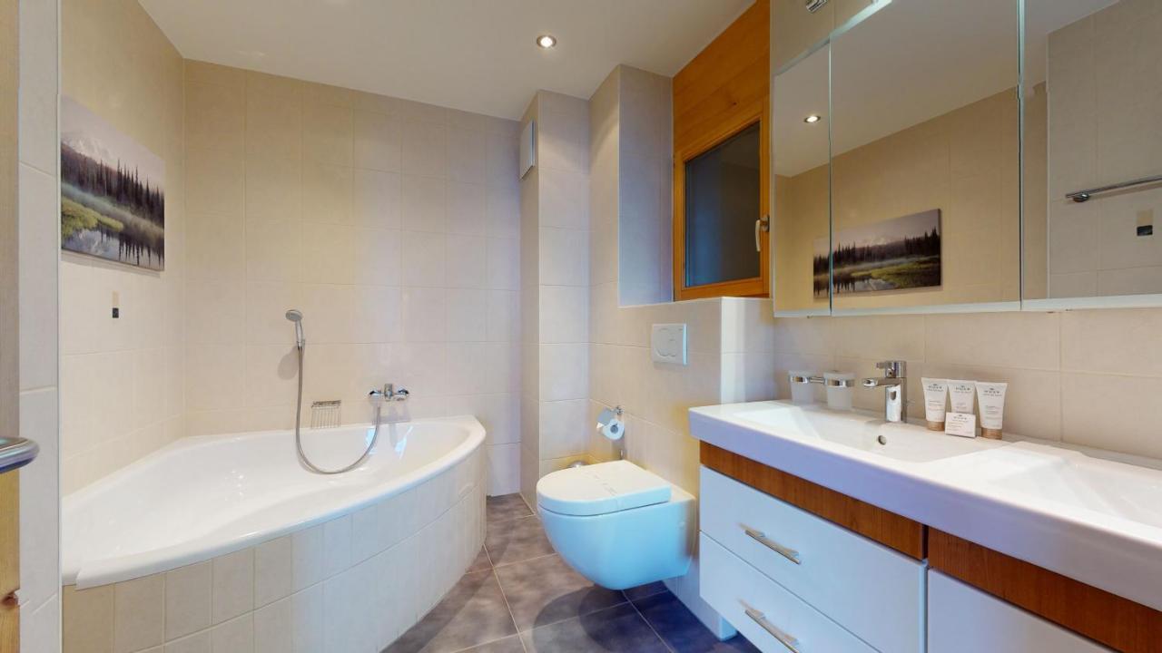 Hauts De Veysonnaz Sauna & View Apartments Bagian luar foto