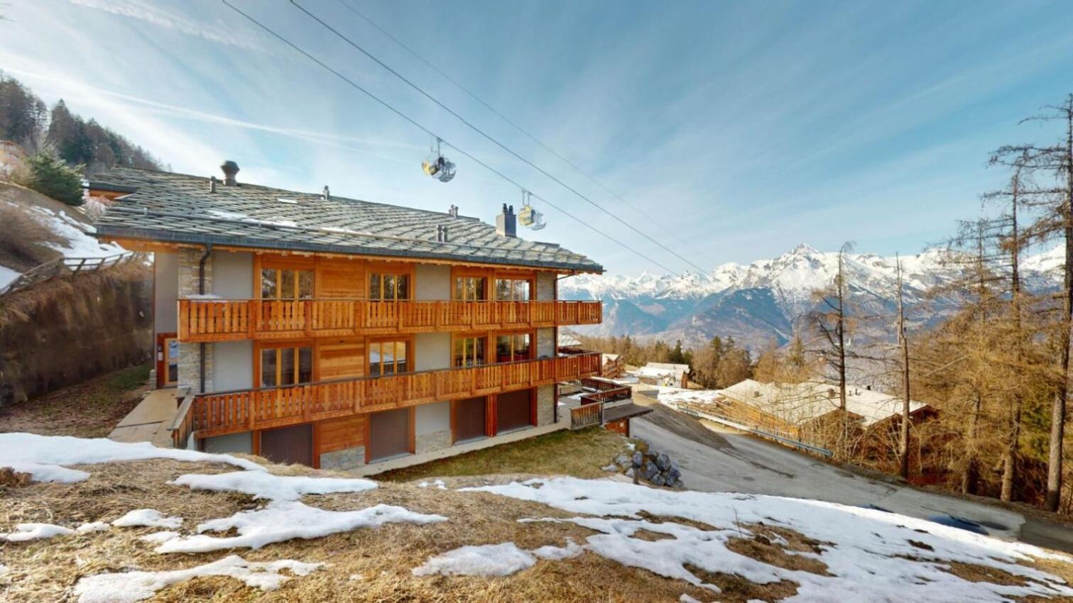 Hauts De Veysonnaz Sauna & View Apartments Bagian luar foto