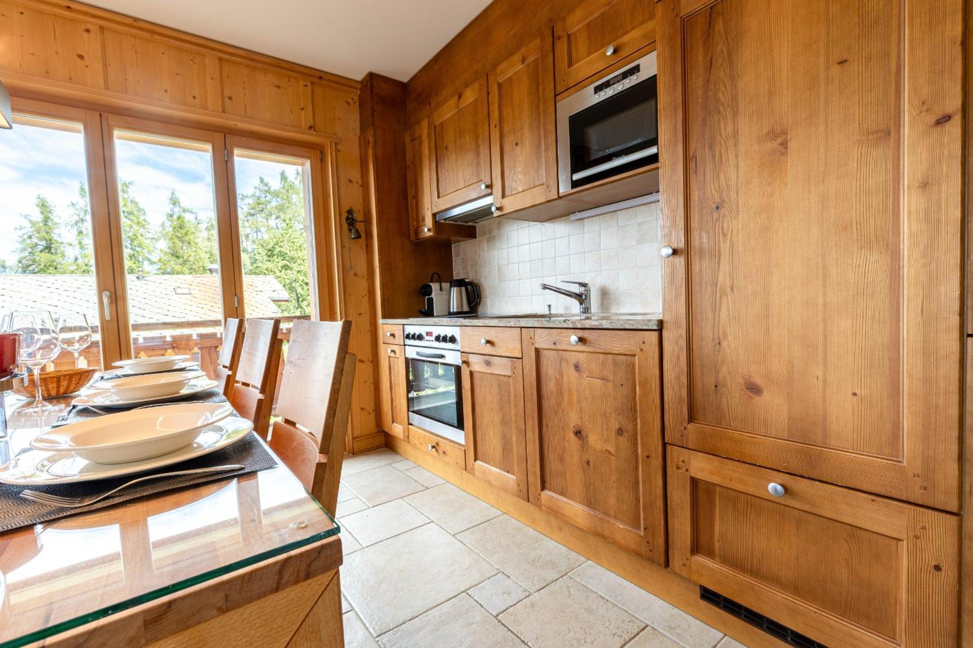 Hauts De Veysonnaz Sauna & View Apartments Bagian luar foto